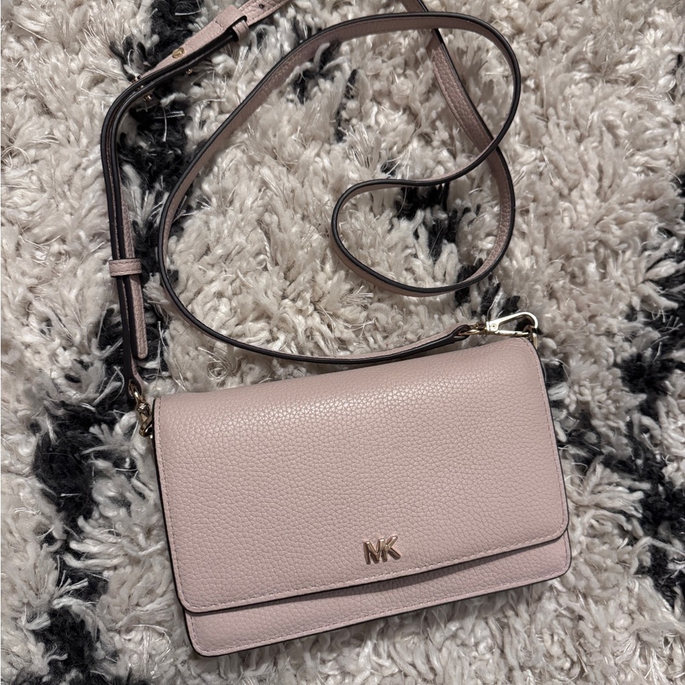 Michael Kors Light Pink Crossbody Bag